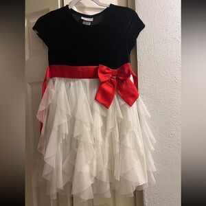 Girls Bonnie Jean holiday/Christmas dress size 12 NWOT